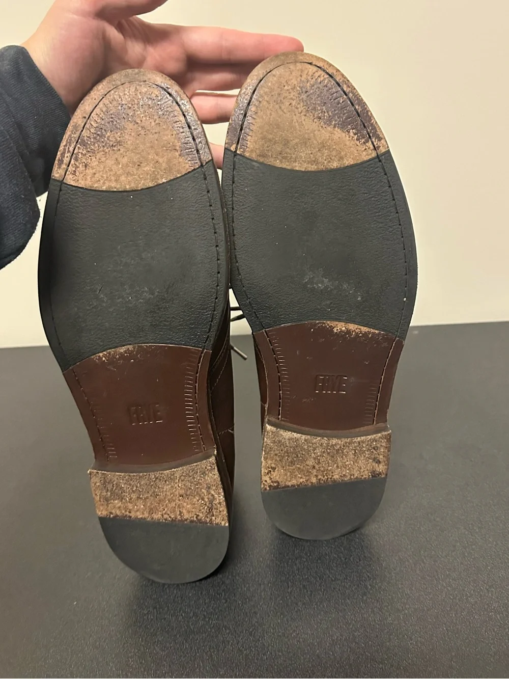 Frye Mark Leather Chukka Boot Brown Leather Mens Size 11 Dress Shoes